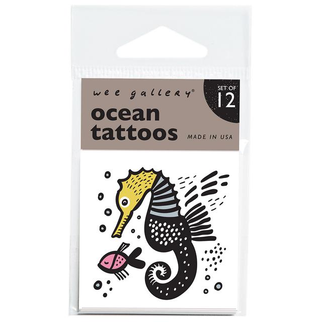 Wee Gallery - Ocean Temporary Tattoos