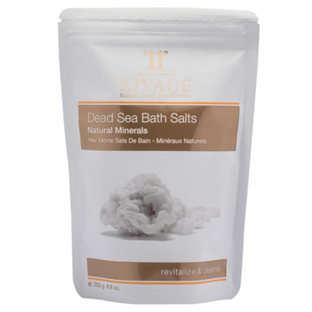 Rivage Natural Dead Sea Minerals - Dead Sea Bath Salts - Natural 250g