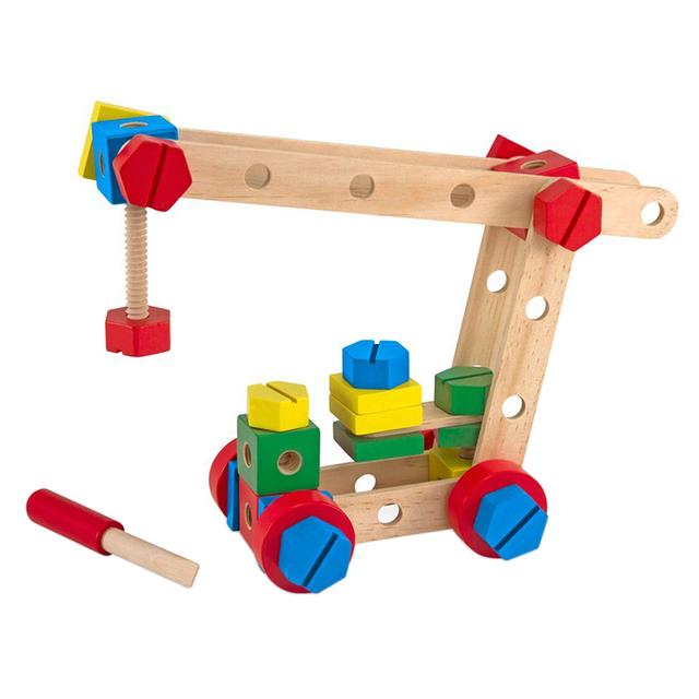 Melissa & Doug - Construction Building Set In A Box