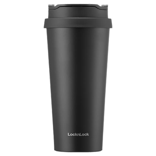 LockNlock - Clip Tumbler Bottle 540Ml - Black