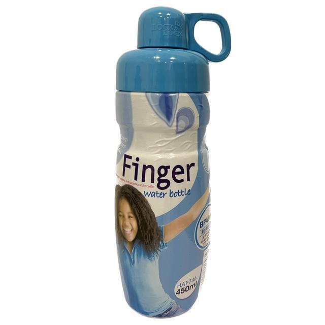 LocknLock - Finger Water Bottle - 450ml - Blue