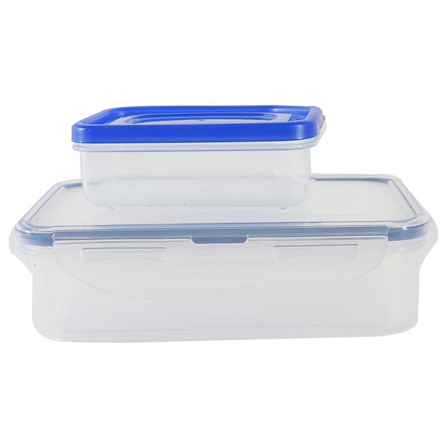 LocknLock - Rectangular Food Container w/ Sauce Tray - 550ml