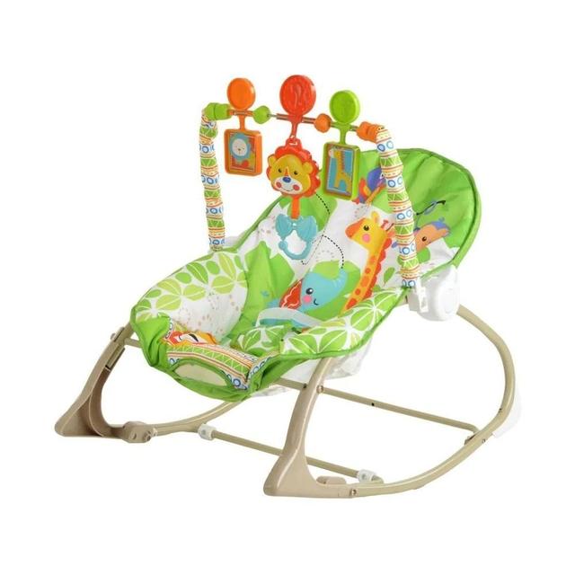 Factory Price - ibaby Bouncer Chair w/ Rocking Function - Green