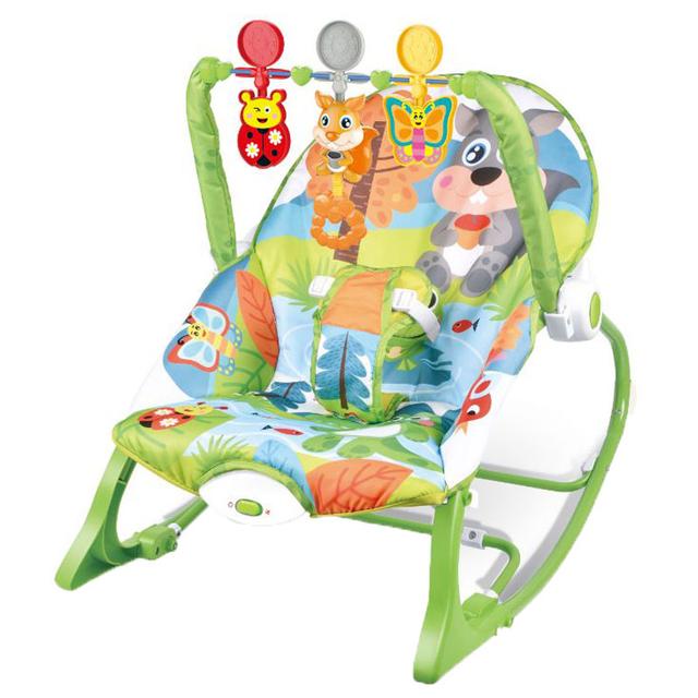 Factory Price Infant-Toddler I-Baby Rocker/Bouncer - Green 