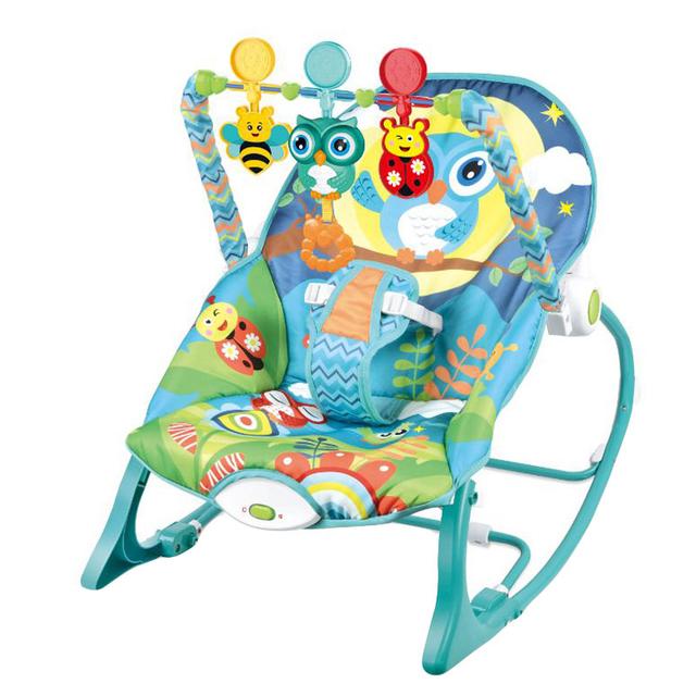 Factory Price - Infant-Toddler I-Baby Rocker/Bouncer - Owl 