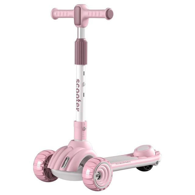 Factory Price - Jordan Portable 3 Wheels Kids Pedal Scooter - Pink