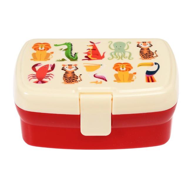 Rex London - Colourful Creatures Lunch Box With Tray