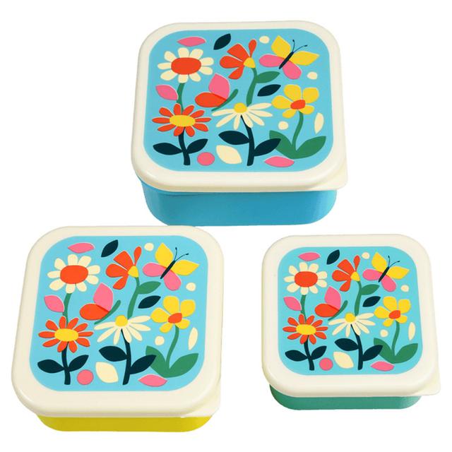 Rex London - Butterfly Garden Snack Boxes 3pcs