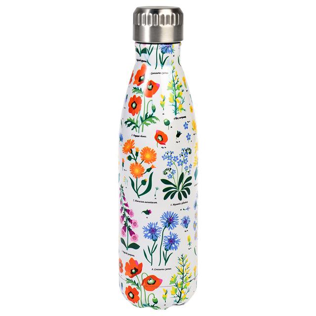 Rex London - Stainless Steel Bottle - Wild Flowers - 500ml