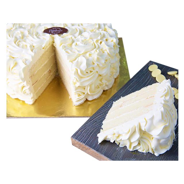 Pastel Cakes - Vanilla Cake 7" - White