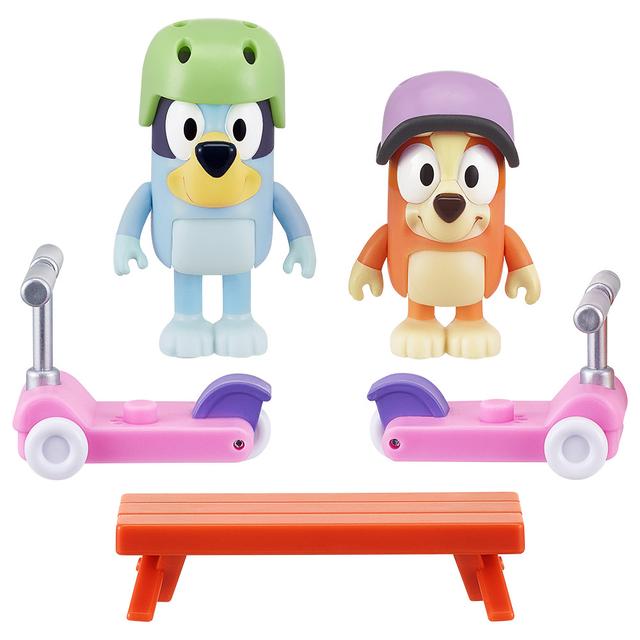 Bluey - Bluey & Bingo's Scooter Fun Playset