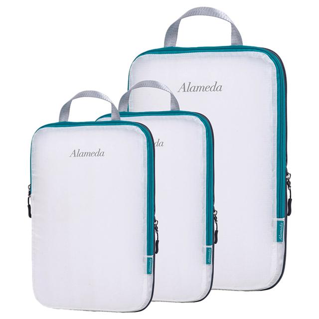 Alameda- Travel Packing organizer- White