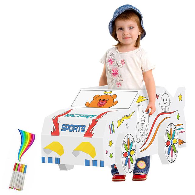 Eazy kids - DIY Doodle Coloring Wearable Car