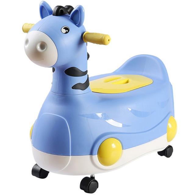 Eazy Kids - Horse Potty Car - Blue