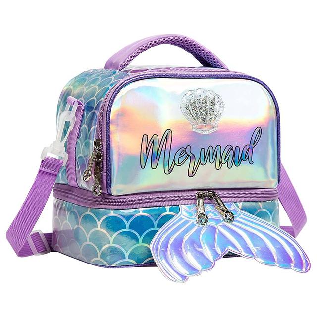 Eazy Kids - Bottle/Lunch Bag - Mermaid Purple