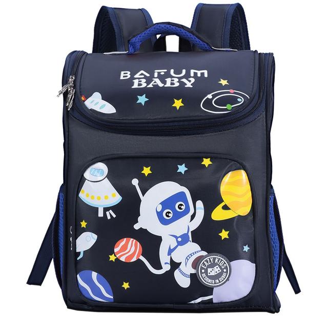 Eazy Kids Astronaut School Bag Blue - 15.4 Inch