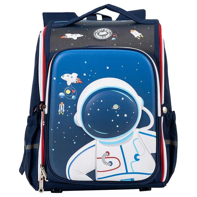 Eazy Kids - Astronaut Space School Backpack - 16-Inch - Blue 