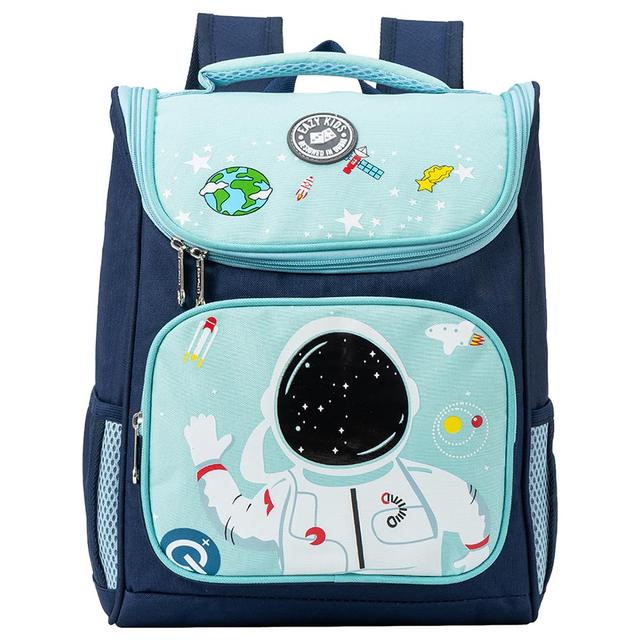 Eazy Kids - Astronaut Space School Backpack - 16-Inch - Blue