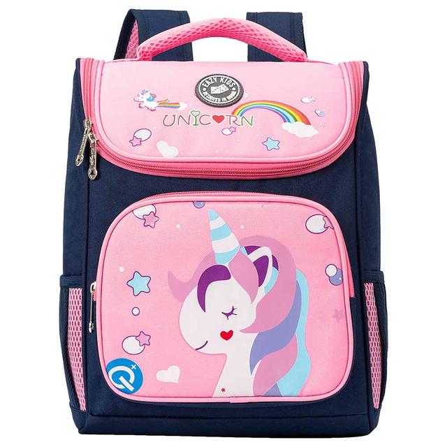 Eazy Kids - Unicorn School Backpack - 16-Inch - Pink