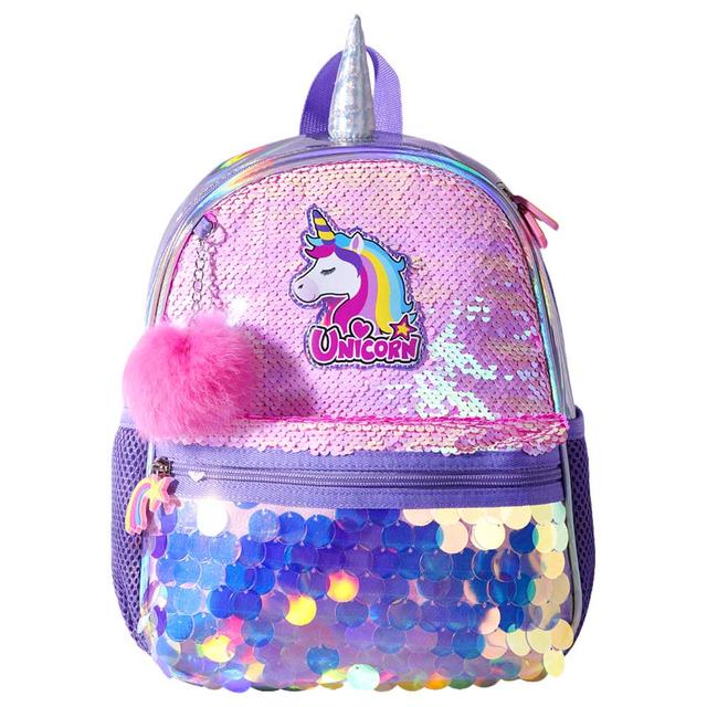 Eazy Kids - Unicorn Sparkle Backpack - 12-Inch - Pink