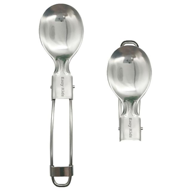 Eazy Kids - Folding Spoon - Silver