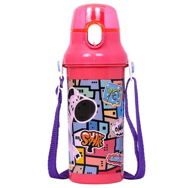 Eazy Kids - Water Bottle 600ml - Pink