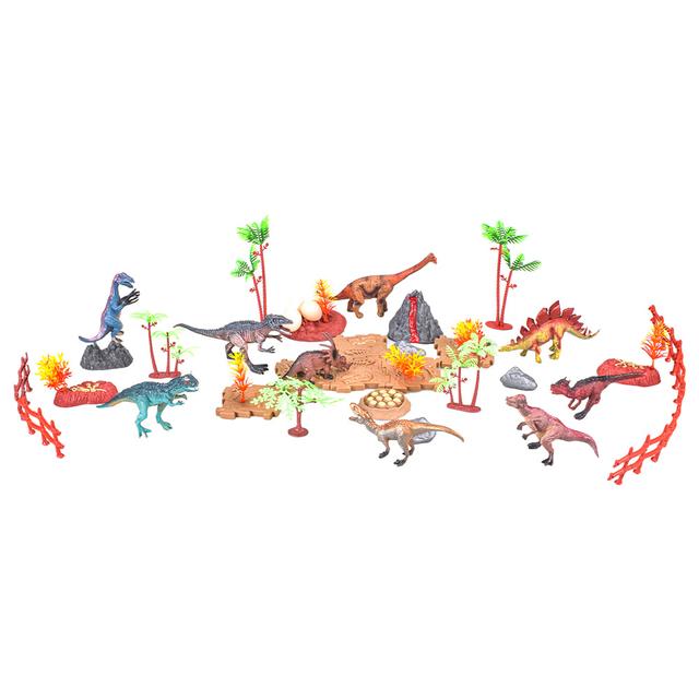 Little Story - Toy Dino World Set - 18Pcs