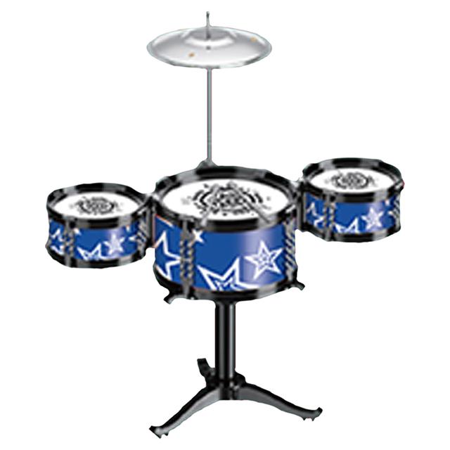 Little Story - Kids Drum Set Musical Instrument - Blue