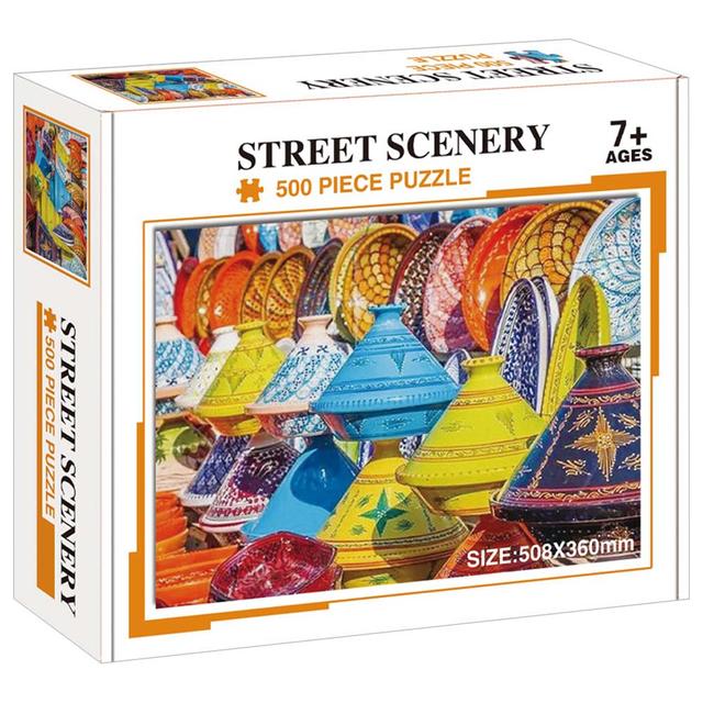 Little Story - Street Scenery Jigsaw Puzzle - 500 pcs