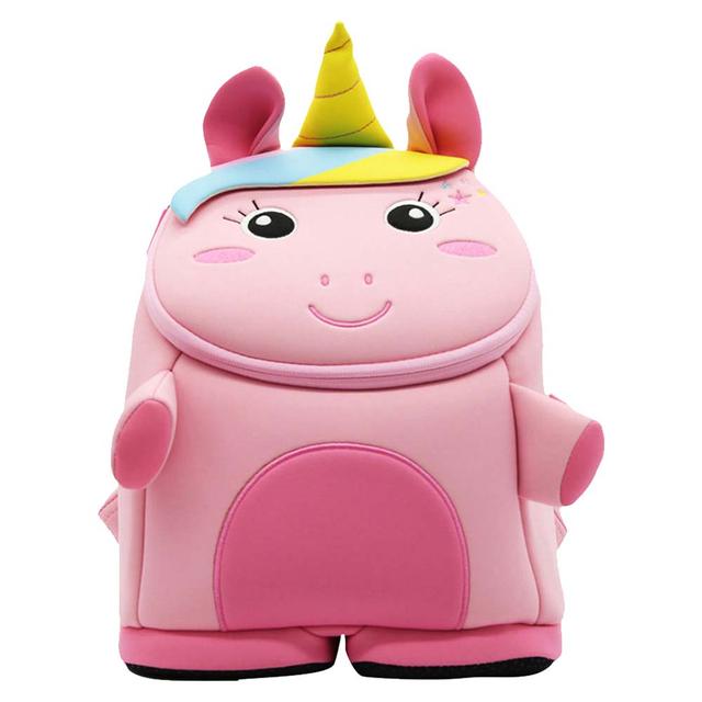 Nohoo - Jungle 3D Unicorn Backpack - Pink - 10-Inch