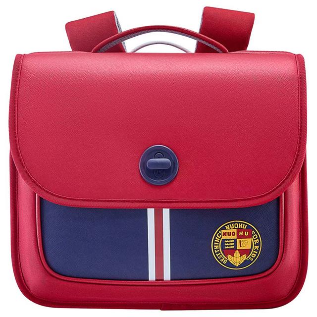 Nohoo - Preppy Spine Protection School Backpack - 11-Inch - Red