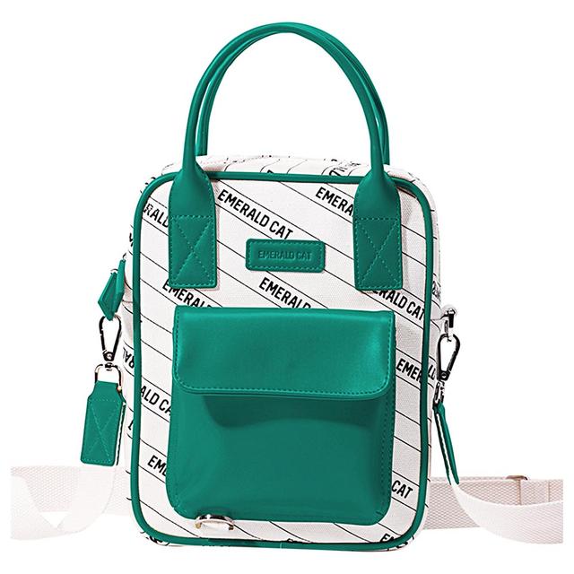 Sunveno - Emerald Cat Crossbody Bag - Green