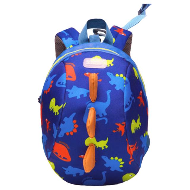 Sunveno - Kids Backpack Dinosaur Large - Blue - 12.2 Inch