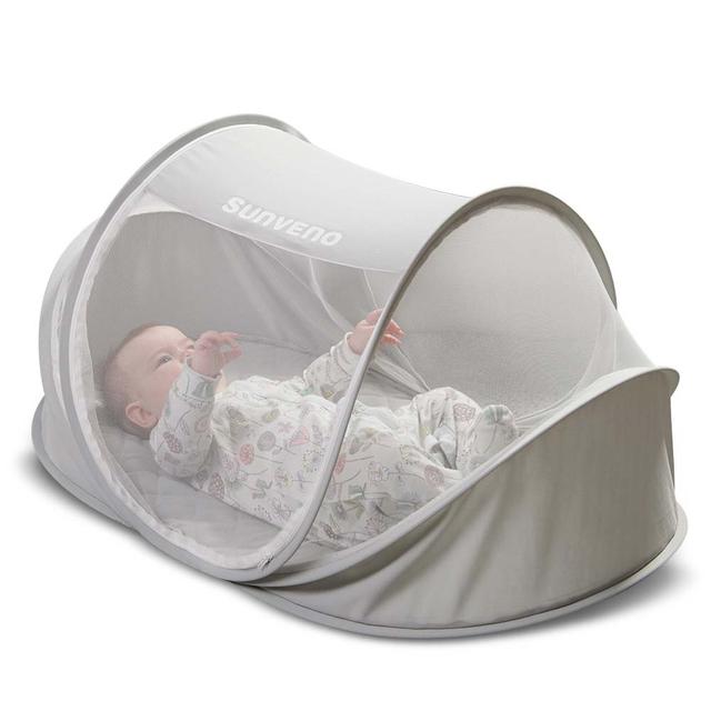 Sunveno - Portable Baby Bed With Mosquito Net