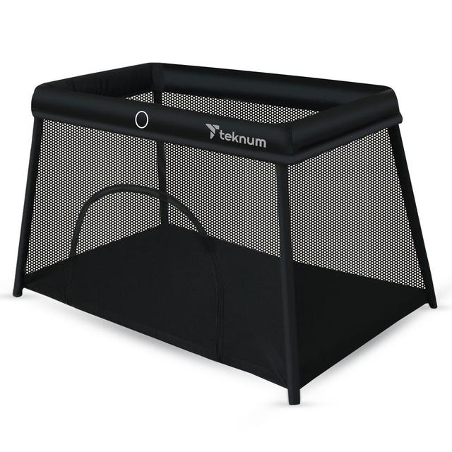 Teknum - Portable Quick Fold Playard & Cot - Midnight Black