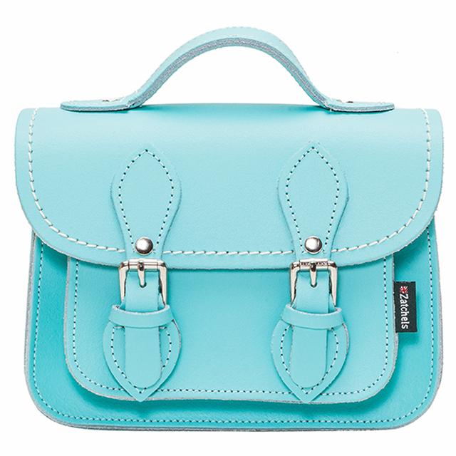 Zatchels - Limpet Shell Blue Micro Satchel