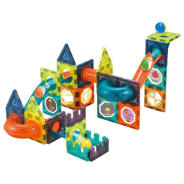 Little Learners - Magnetic Block Set 66pcs (Exclusive)