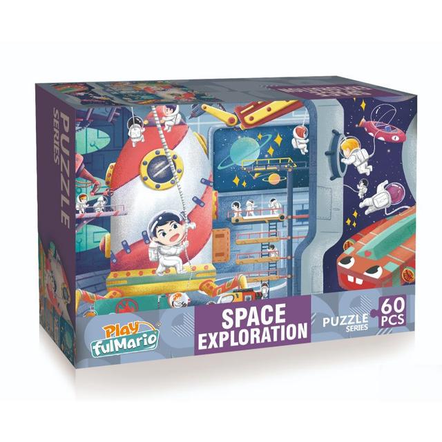 Little Learners - Space Exploration Puzzle 60pcs (Exclusive)