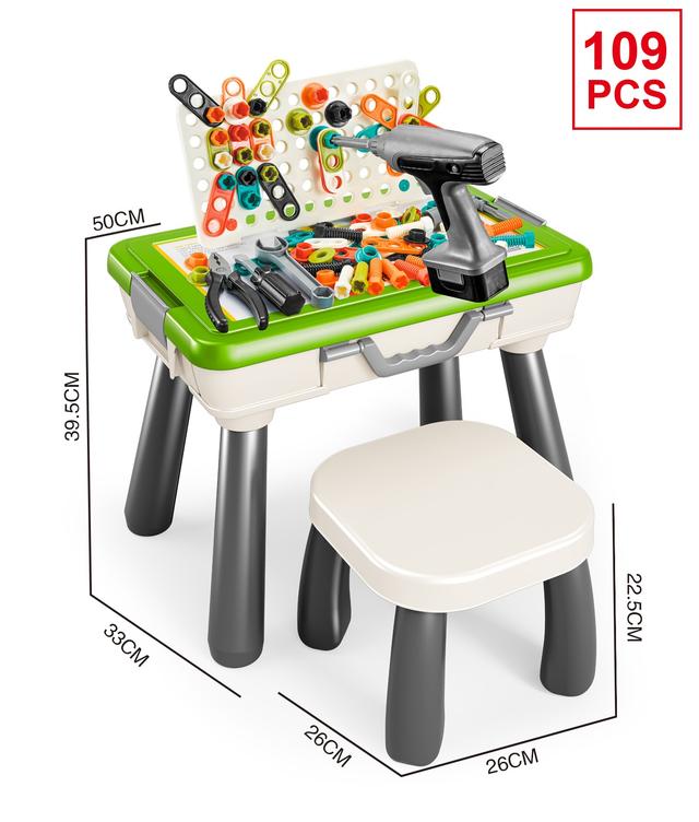 Little Learners - Electric Tool Storage Table (Exclusive)