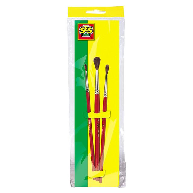 SES Creative - Brush Set 3pcs - Red