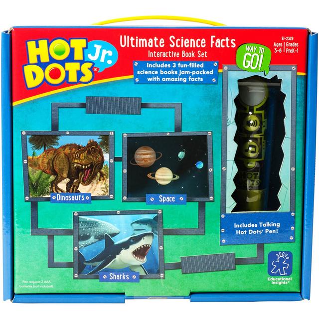 Learning Resources - Hot Dots Jr. Ultimate Sciences Facts