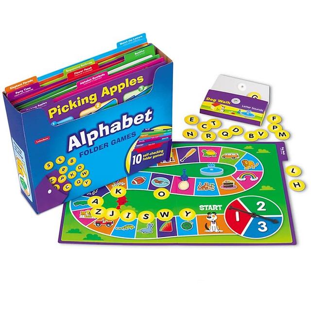 Lakeshore - Alphabet Folder Game Library