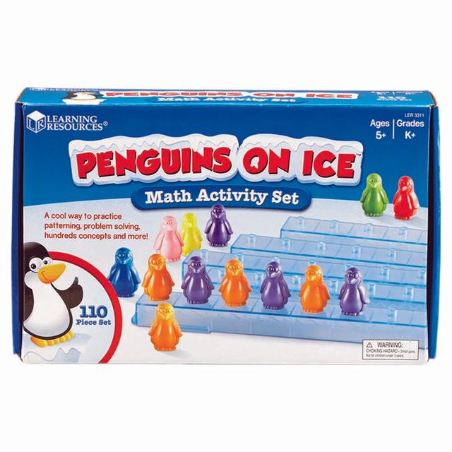 Learning Resources - Penguins On Ice Math Activity Set