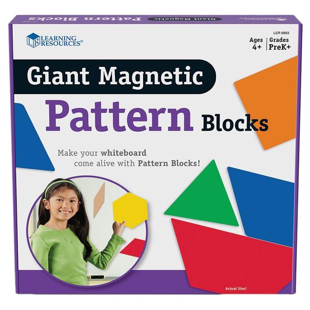 Learning Resources - Giant Magnetic Pattern Blocks