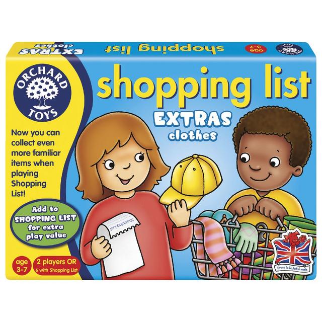 Orchard - Shopping List Extras - Clothes