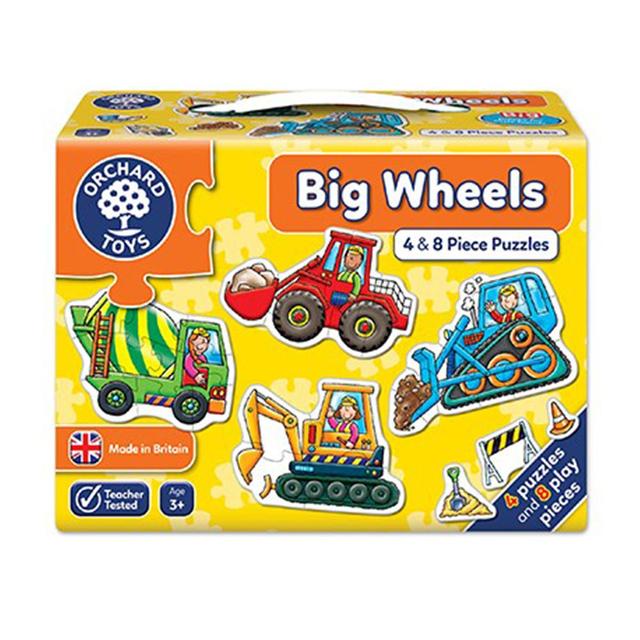 Orchard Toys - Big Wheels Puzzle