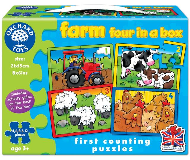 Orchard - Farm Puzzles 4 in a Box