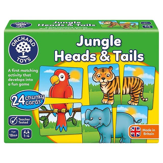 Orchard Toys - Jungle Heads & Tails Game 