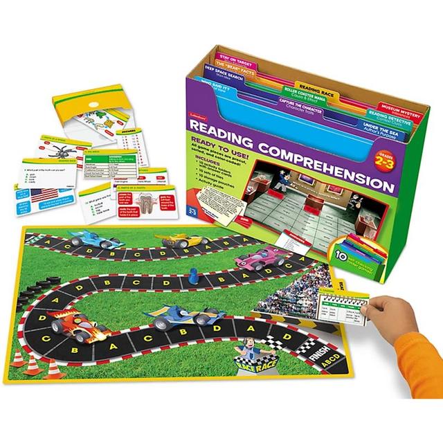 Lakeshore - Reading Comprehension Folder Game Library - Gr.2-3