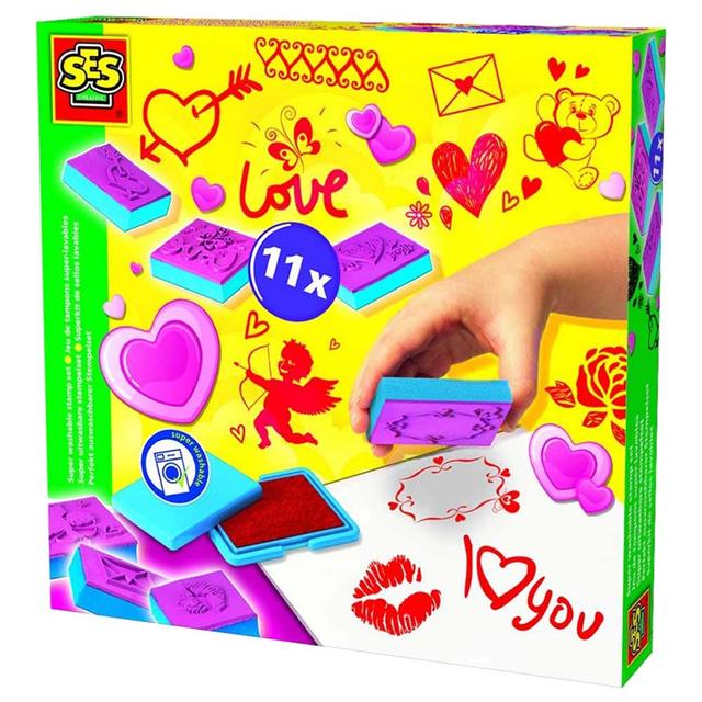 Ses creative - Super Washable Stamp Set Love